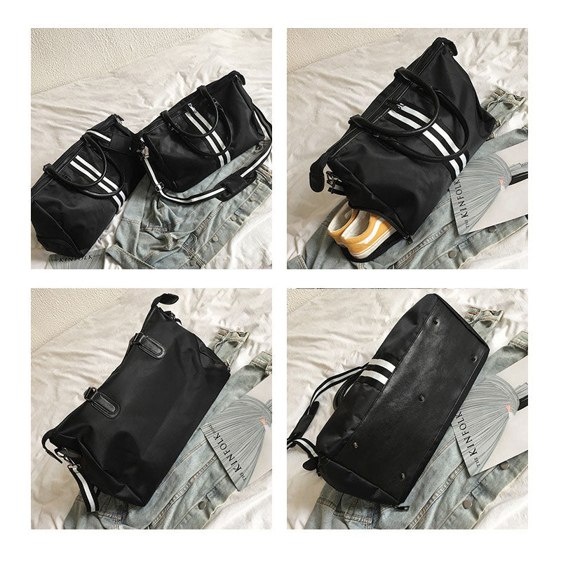 Shoe Storage Compartment Duffel Bags Weekend Tote Crossbody Bags